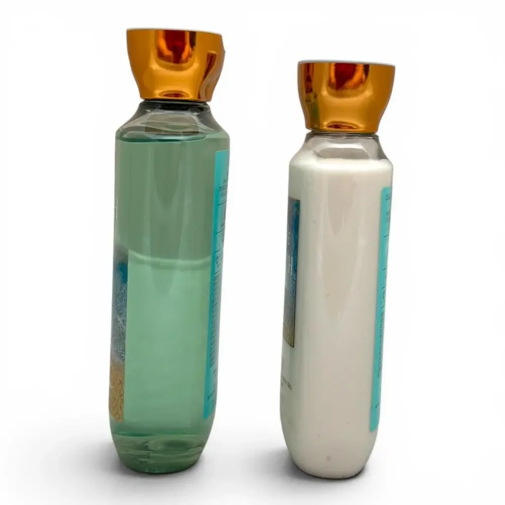 Bath & Body Works At the Beach Body Wash 10oz and Lotion 8oz